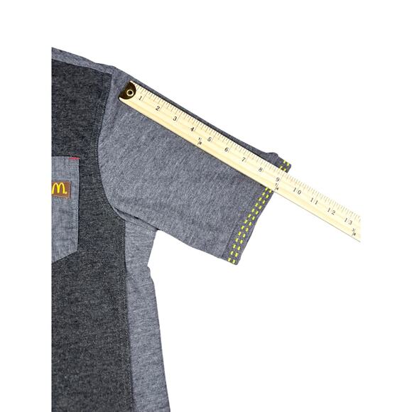 Timeless Elements Mcdonald's Polo Shirt Men's Small Regular Short Sleeve Gray - Picture 4 of 5
